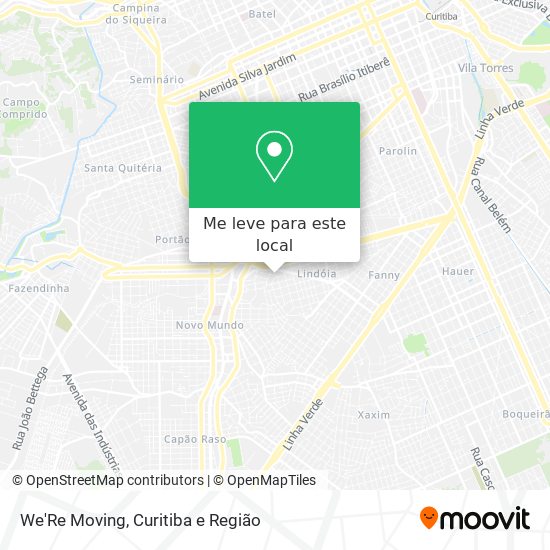 We'Re Moving mapa