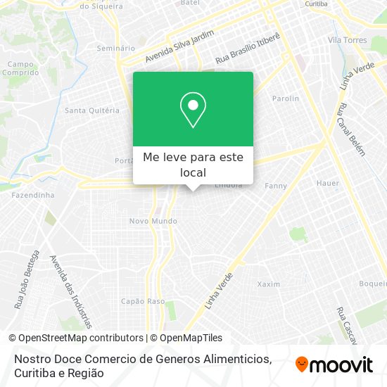 Nostro Doce Comercio de Generos Alimenticios mapa