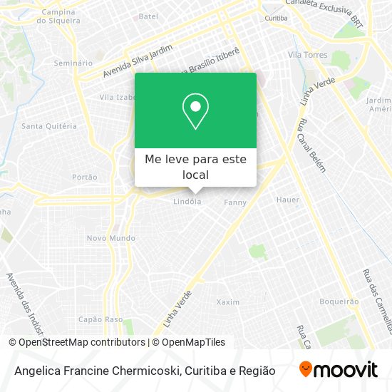 Angelica Francine Chermicoski mapa
