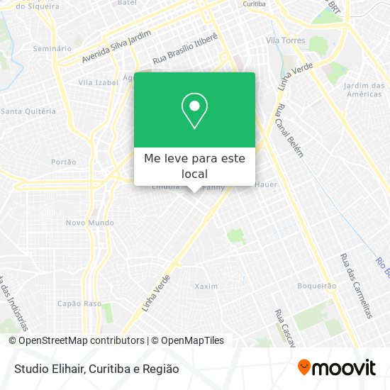 Studio Elihair mapa