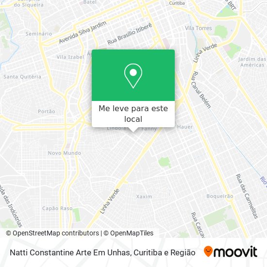 Natti Constantine Arte Em Unhas mapa