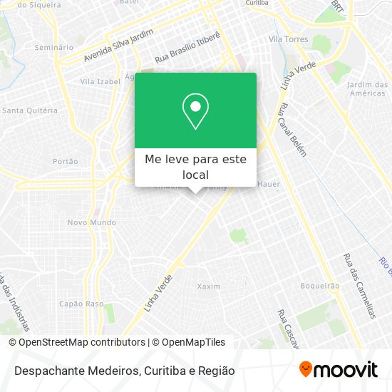 Despachante Medeiros mapa