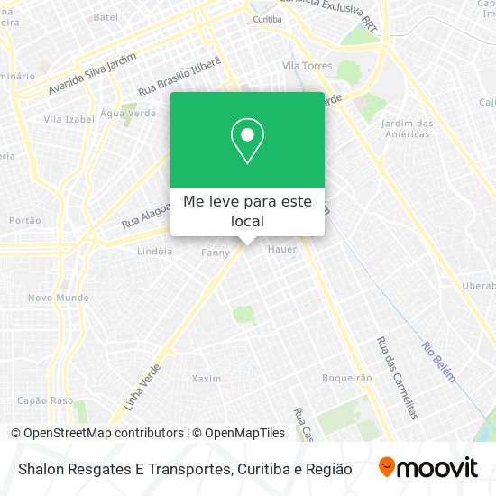 Shalon Resgates E Transportes mapa