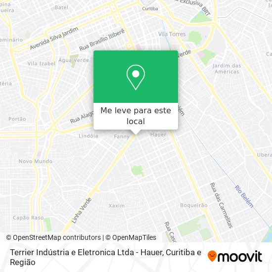Terrier Indústria e Eletronica Ltda - Hauer mapa