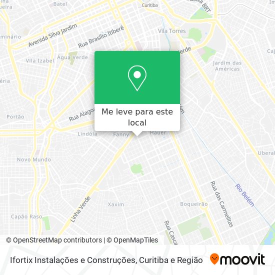 Ifortix Instalações e Construções mapa