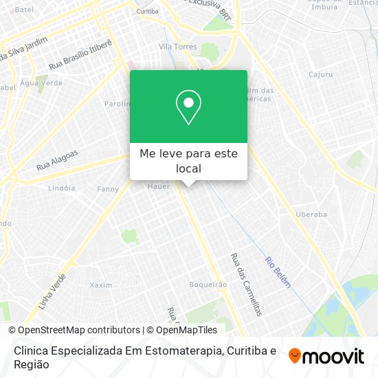 Clinica Especializada Em Estomaterapia mapa