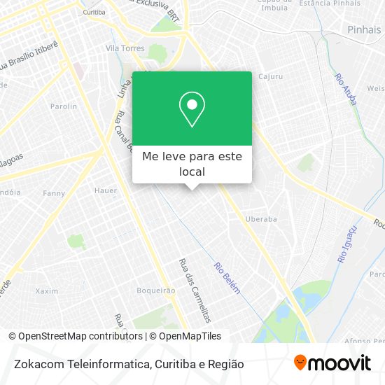 Zokacom Teleinformatica mapa