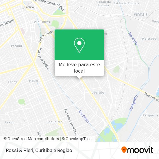 Rossi & Pieri mapa