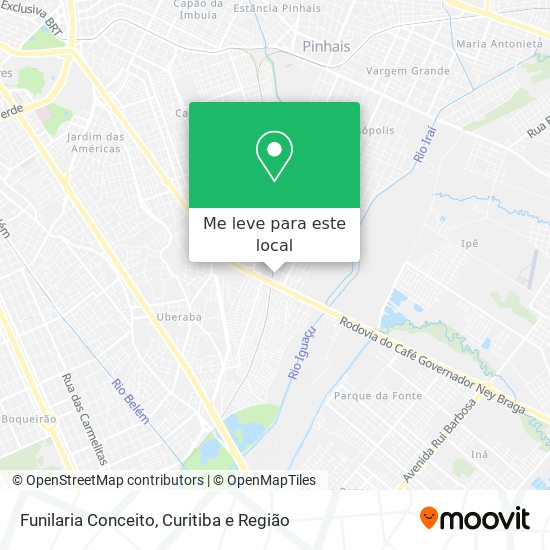 Funilaria Conceito mapa