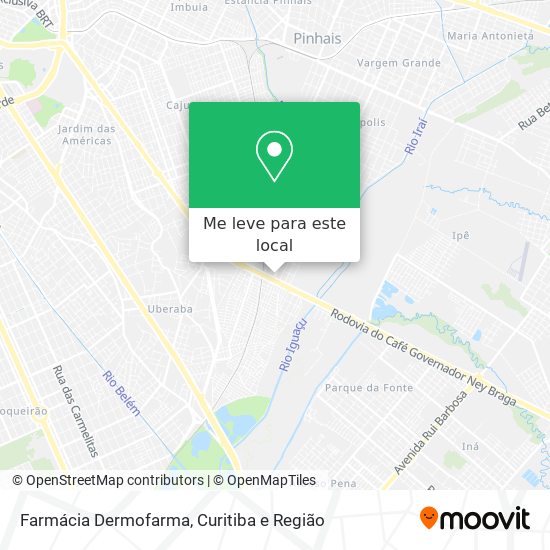 Farmácia Dermofarma mapa