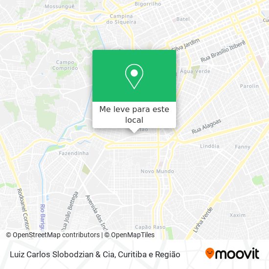Luiz Carlos Slobodzian & Cia mapa