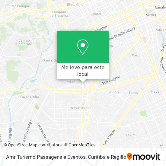Amr Turismo Passagens e Eventos mapa