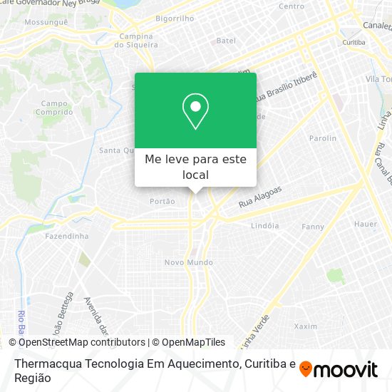 Thermacqua Tecnologia Em Aquecimento mapa