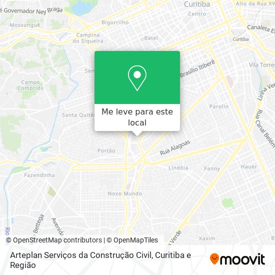 Arteplan Serviços da Construção Civil mapa