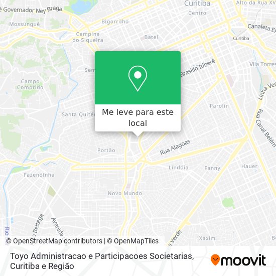 Toyo Administracao e Participacoes Societarias mapa