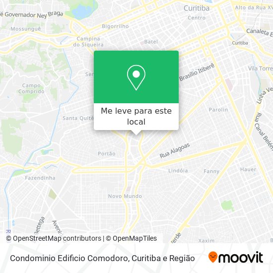 Condominio Edificio Comodoro mapa