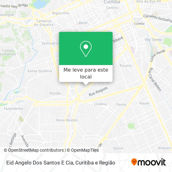 Eid Angelo Dos Santos E Cia mapa