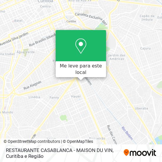 RESTAURANTE CASABLANCA - MAISON DU VIN mapa