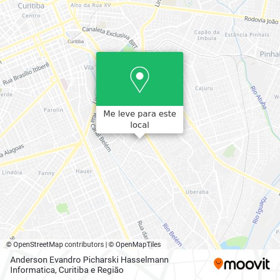 Anderson Evandro Picharski Hasselmann Informatica mapa