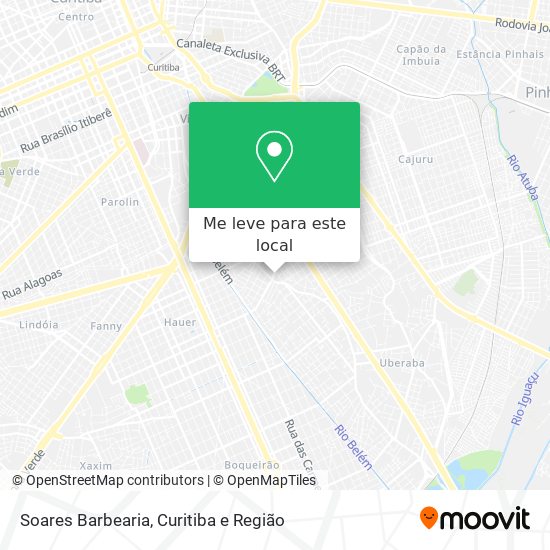 Soares Barbearia mapa