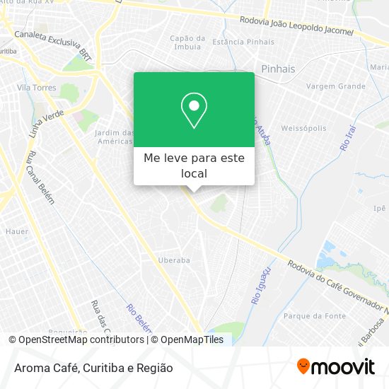 Aroma Café mapa