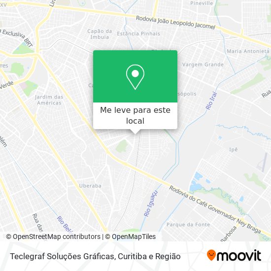 Teclegraf Soluções Gráficas mapa