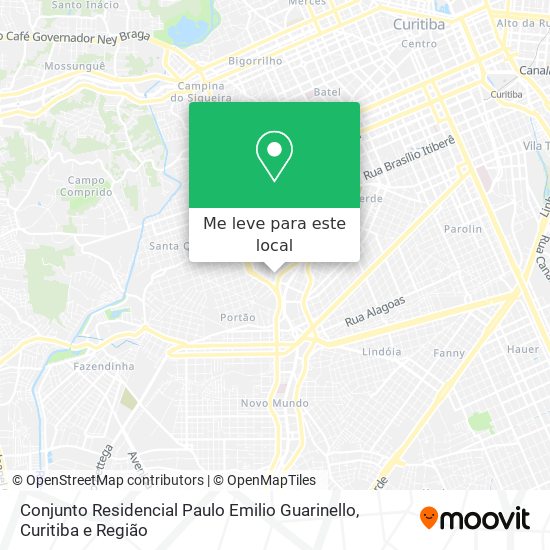 Conjunto Residencial Paulo Emilio Guarinello mapa