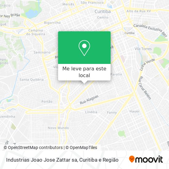 Industrias Joao Jose Zattar sa mapa