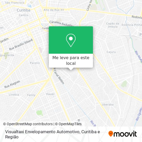 Visualtaxi Envelopamento Automotivo mapa