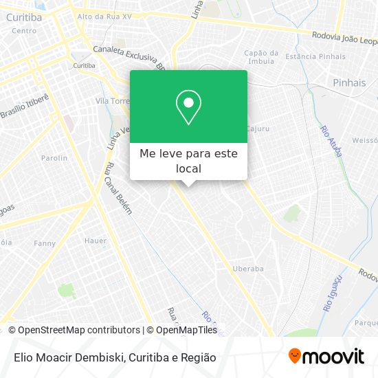 Elio Moacir Dembiski mapa