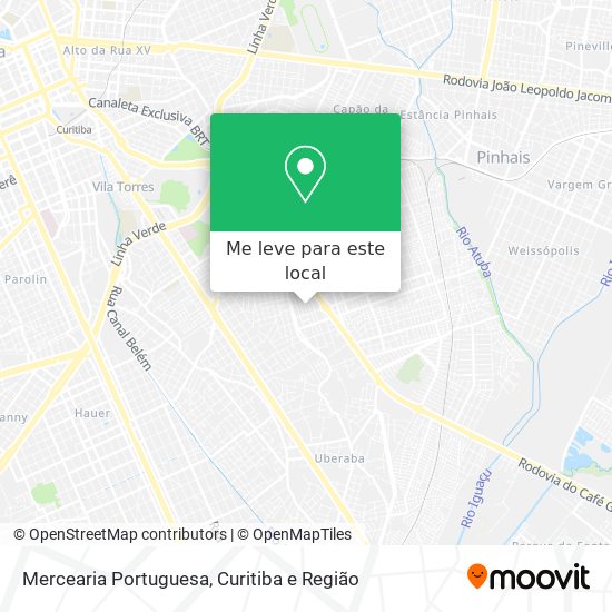 Mercearia Portuguesa mapa