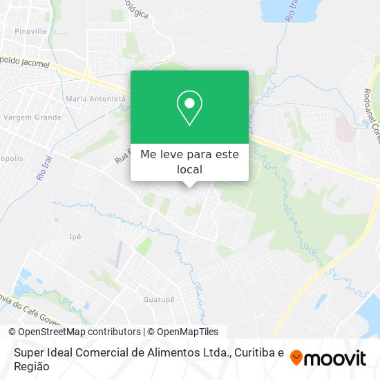 Super Ideal Comercial de Alimentos Ltda. mapa