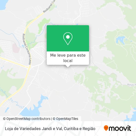 Loja de Variedades Jandi e Val mapa