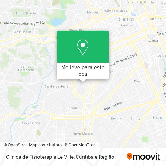 Clínica de Físioterapia Le Ville mapa