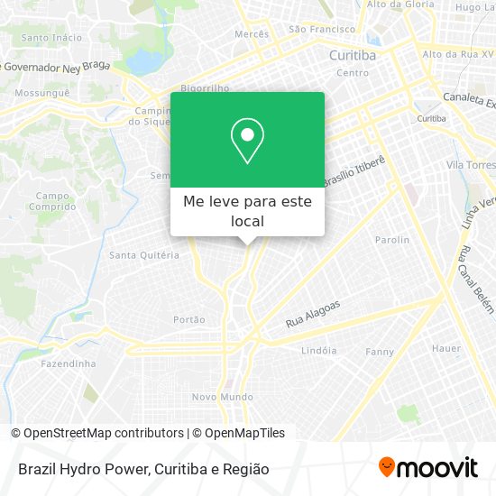 Brazil Hydro Power mapa