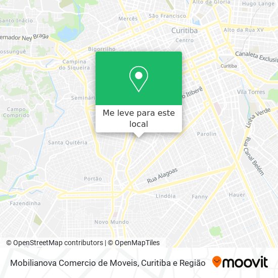 Mobilianova Comercio de Moveis mapa