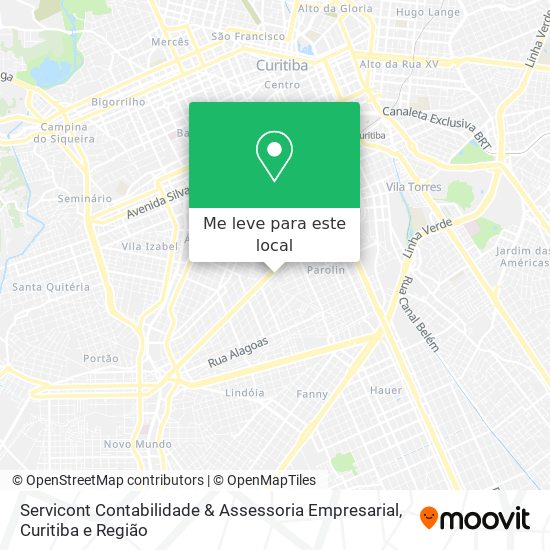 Servicont Contabilidade & Assessoria Empresarial mapa