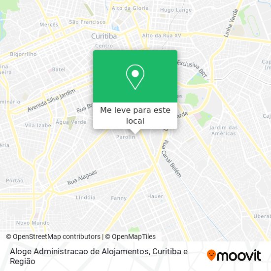 Aloge Administracao de Alojamentos mapa