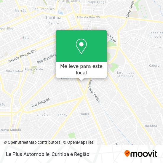 Le Plus Automobile mapa