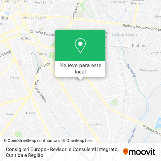 Consiglieri Europe - Revisori e Consulenti Integrato mapa