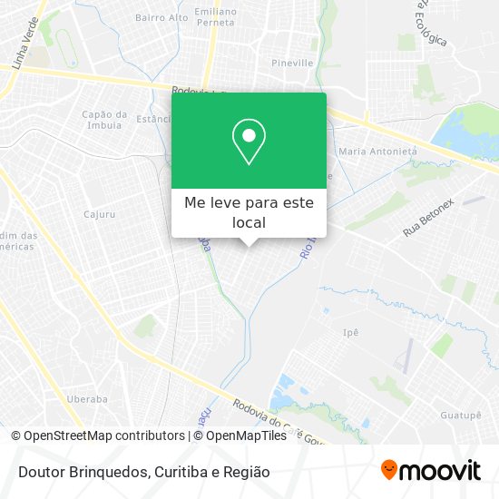 Doutor Brinquedos mapa