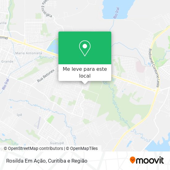 Rosilda Em Ação mapa