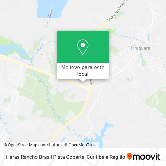 Haras Rancho Brasil Pista Coberta mapa