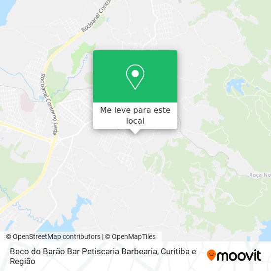 Beco do Barão Bar Petiscaria Barbearia mapa