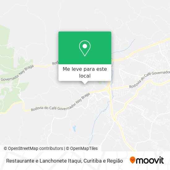 Restaurante e Lanchonete Itaqui mapa