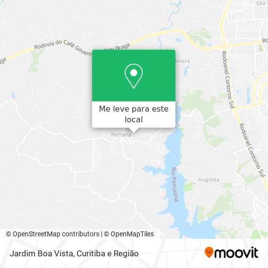 Jardim Boa Vista mapa
