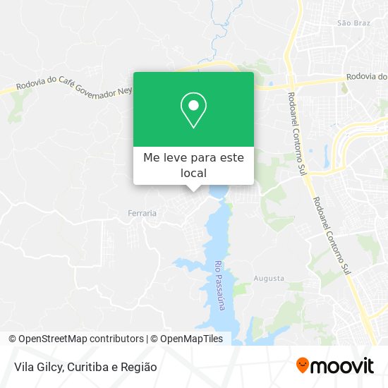 Vila Gilcy mapa