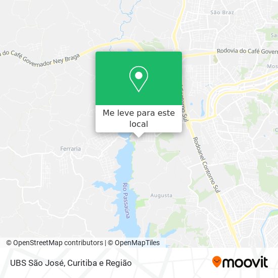 UBS São José mapa