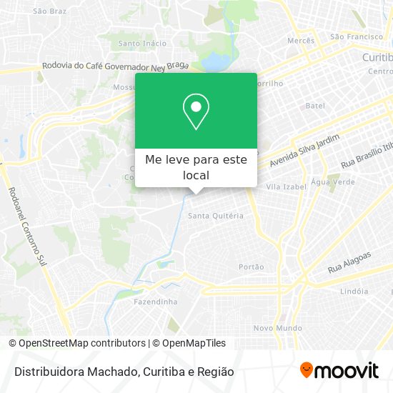 Distribuidora Machado mapa