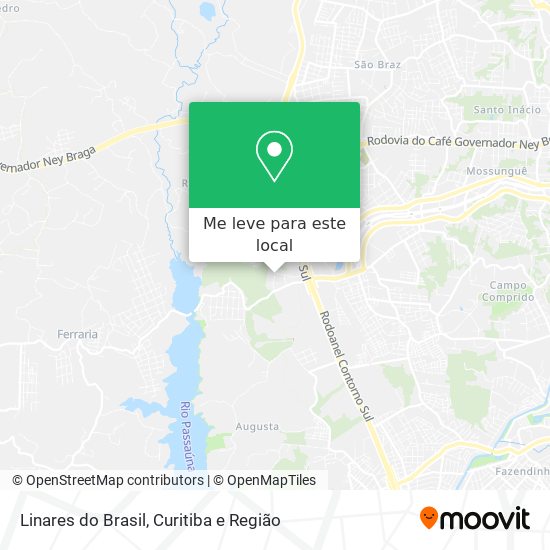 Linares do Brasil mapa